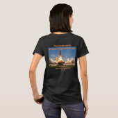 Thoreau Quote, vlucht T-shirt (Achterkant volledig)