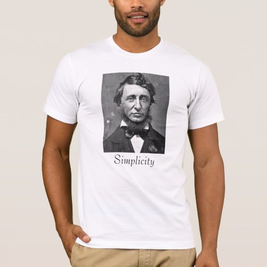 Thoreau T-shirt (Voorkant)