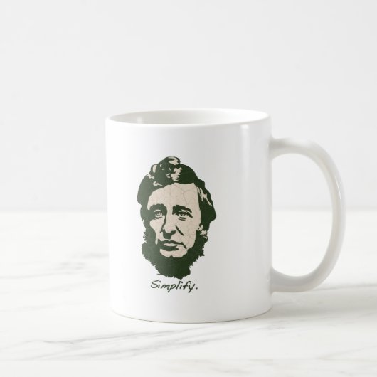 Thoreau - Vereenvoudig Koffiemok (Rechts)