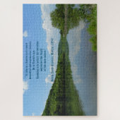 Thoreau Walden Lake Quote Legpuzzel (Verticaal)
