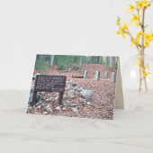 *Thoreau's locatie van kajuitstichting.Kaart Kaart (Gele Bloem)