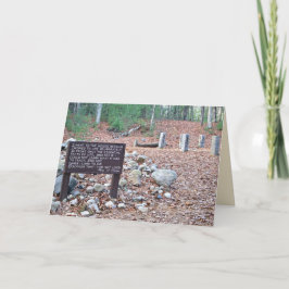 *Thoreau's locatie van kajuitstichting.Kaart Kaart