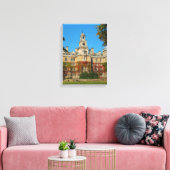 Thoresby Hall Canvas Afdruk (Insitu (Woonkamer))