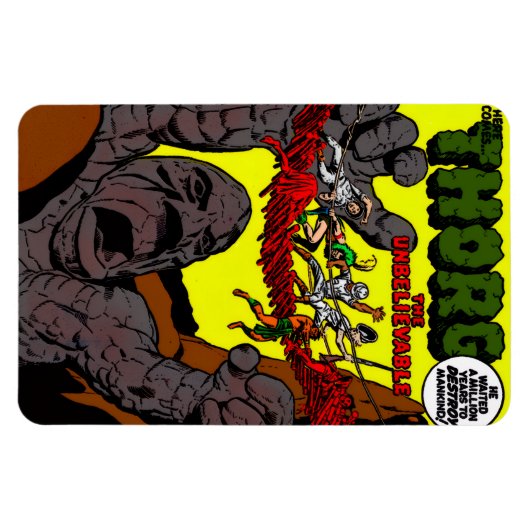 "THORG" Classic Comics Magnet Magneet (Horizontaal)