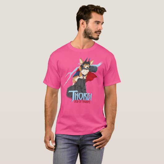 Thorgi Dog of Thunder T-shirt (Voorkant volledig)