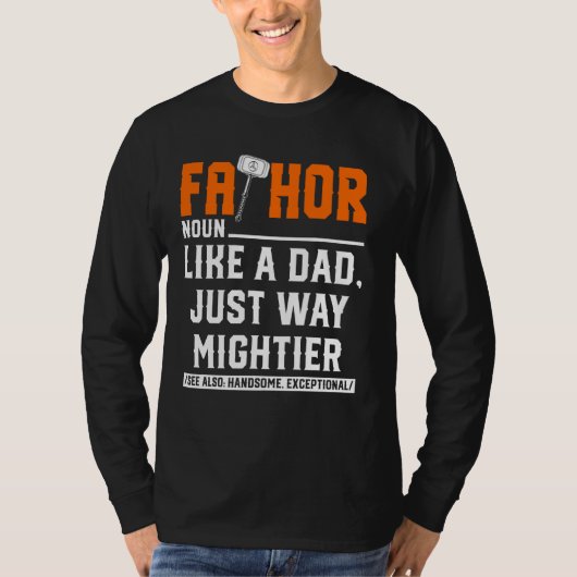 Thorhammer Viking Fa Thor T-shirt (Voorkant)