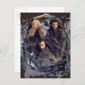 Thorin, Kili en Balin Graphic Briefkaart (Voorkant / Achterkant)