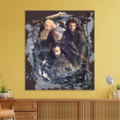 Thorin, Kili en Balin Graphic Canvas Afdruk (Insitu (Woonkamer))