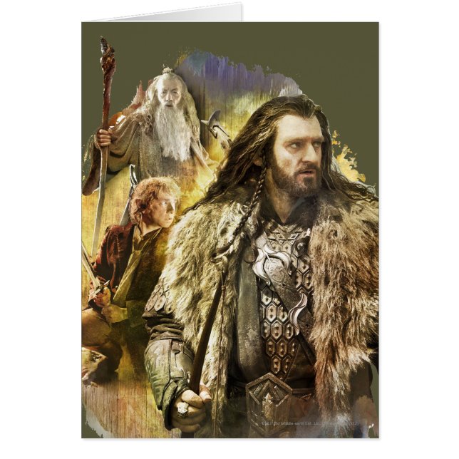 THORIN OAKENSHIELD™, BILBO BAGGINS™, Gandalf (Voorkant)