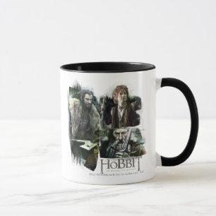 THORIN OAKENSHIELD™, BILBO BAGGINS™ & Gandalf Art Mok