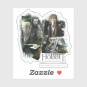 THORIN OAKENSHIELD™, BILBO BAGGINS™ & Gandalf Art Sticker (Vel)