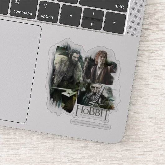 THORIN OAKENSHIELD™, BILBO BAGGINS™ & Gandalf Art Sticker (Detail)