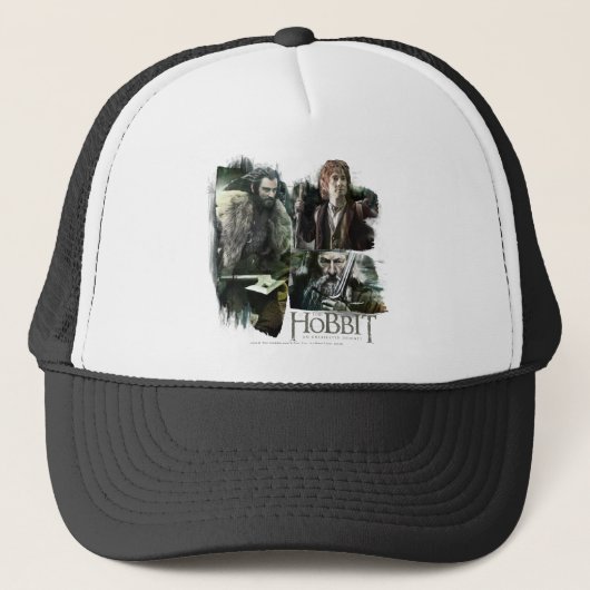 THORIN OAKENSHIELD™, BILBO BAGGINS™ & Gandalf Art Trucker Pet (Voorkant)