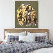 THORIN OAKENSHIELD™, BILBO BAGGINS™, Gandalf Canvas Afdruk (Insitu (Slaapkamer))