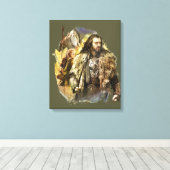 THORIN OAKENSHIELD™, BILBO BAGGINS™, Gandalf Canvas Afdruk (Insitu (Houten vloer))