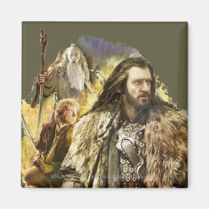 THORIN OAKENSHIELD™, BILBO BAGGINS™, Gandalf Magneet