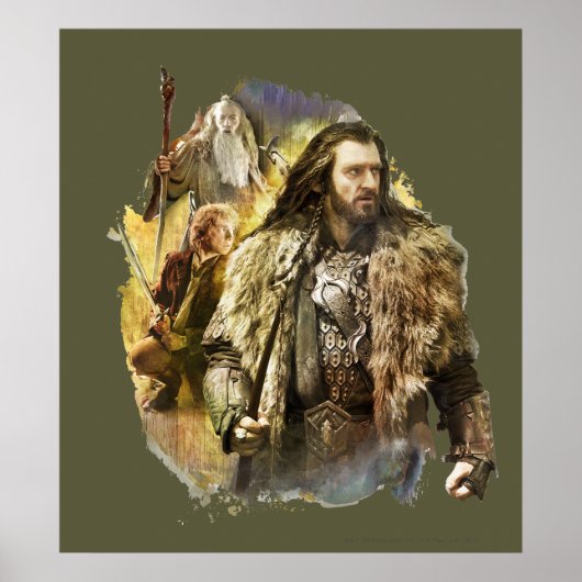 THORIN OAKENSHIELD™, BILBO BAGGINS™, Gandalf Poster (Voorkant)