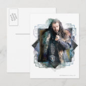 THORIN OAKENSHIELD™ Character Graphic Briefkaart (Voorkant / Achterkant)