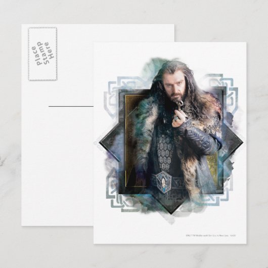 THORIN OAKENSHIELD™ Character Graphic Briefkaart (Voorkant / Achterkant)
