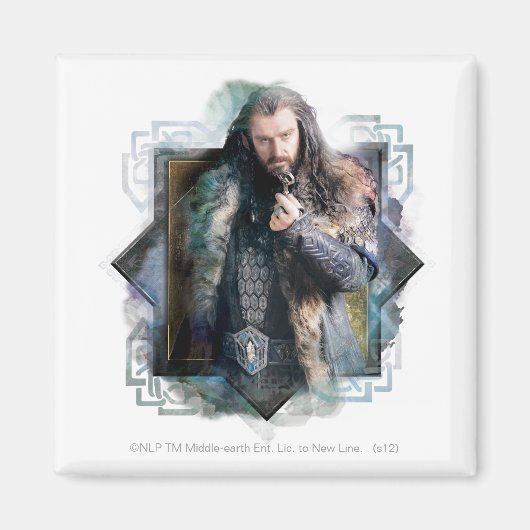 THORIN OAKENSHIELD™ Character Graphic Magneet (Voorkant)