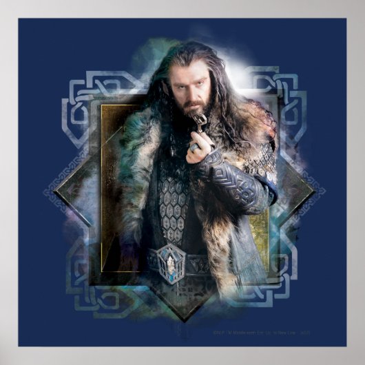 THORIN OAKENSHIELD™ Character Graphic Poster (Voorkant)