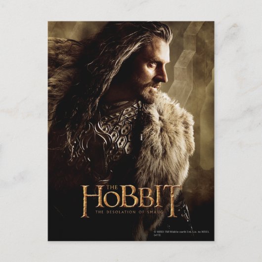 THORIN OAKENSHIELD™ Character Poster 1 Briefkaart (Voorkant)