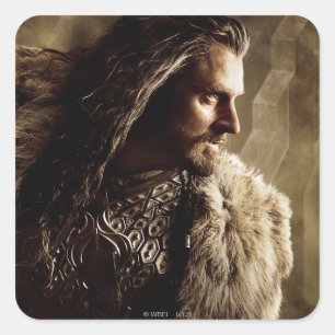 THORIN OAKENSHIELD™ Character Poster 1 Vierkante Sticker