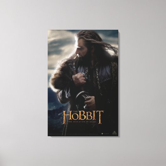 THORIN OAKENSHIELD™ Character Poster 2 Canvas Afdruk (Voorkant)