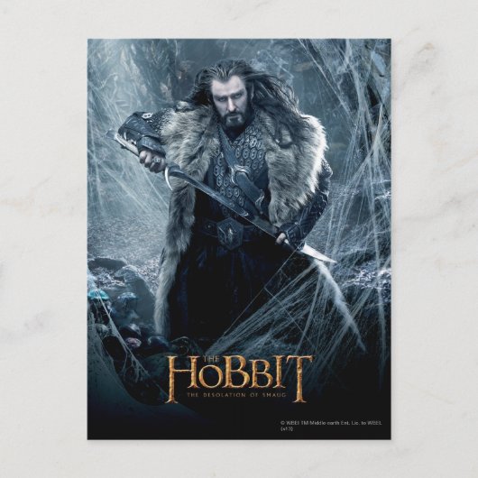 THORIN OAKENSHIELD™ Character Poster 3 Briefkaart (Voorkant)
