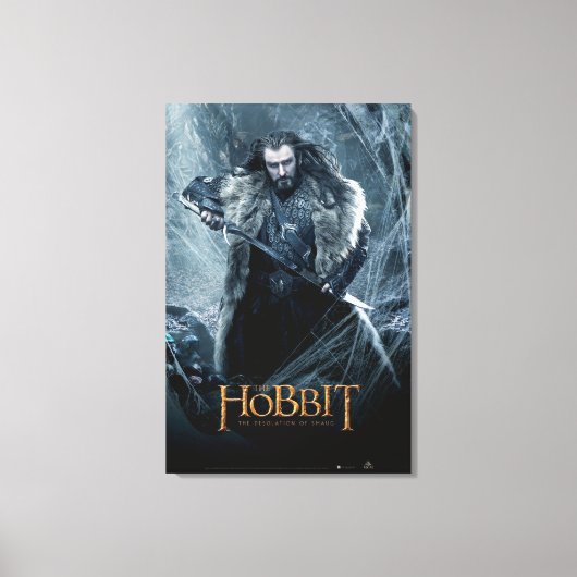THORIN OAKENSHIELD™ Character Poster 3 Canvas Afdruk (Voorkant)
