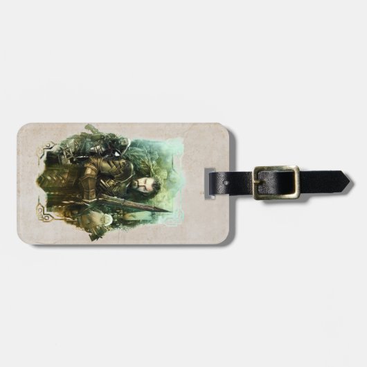 THORIN OAKENSHIELD™, Dwalin & Balin Graphic Bagagelabel (Voorkant horizontaal)