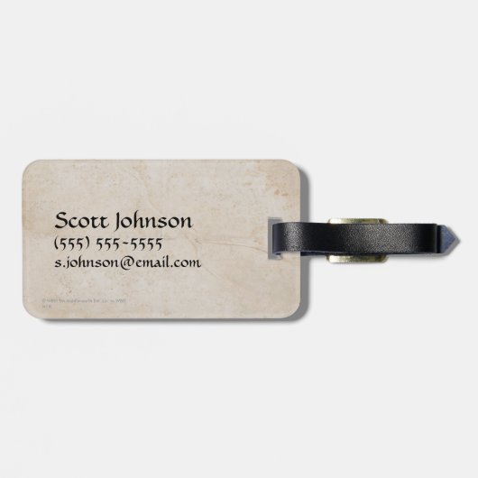 THORIN OAKENSHIELD™, Dwalin & Balin Graphic Bagagelabel (Achterkant horizontaal)