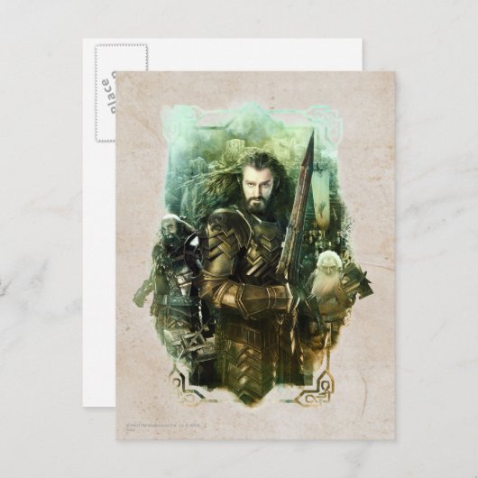 THORIN OAKENSHIELD™, Dwalin & Balin Graphic Briefkaart (Voorkant / Achterkant)