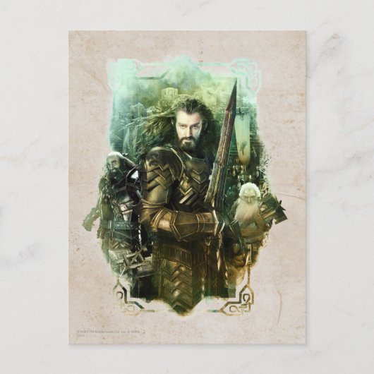 THORIN OAKENSHIELD™, Dwalin & Balin Graphic Briefkaart (Voorkant)