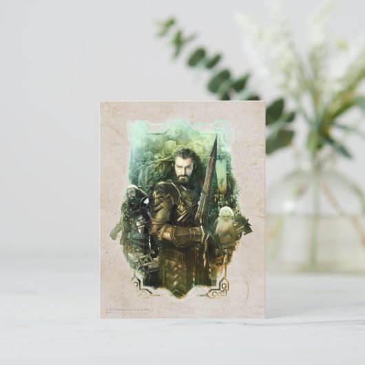 THORIN OAKENSHIELD™, Dwalin & Balin Graphic Briefkaart (Staand voorkant)