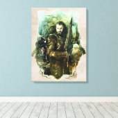 THORIN OAKENSHIELD™, Dwalin & Balin Graphic Canvas Afdruk (Insitu (Houten vloer))