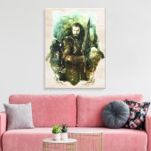 THORIN OAKENSHIELD™, Dwalin & Balin Graphic Canvas Afdruk (Insitu (Woonkamer))