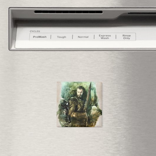 THORIN OAKENSHIELD™, Dwalin & Balin Graphic Magneet (Insitu (Vaatwasser))