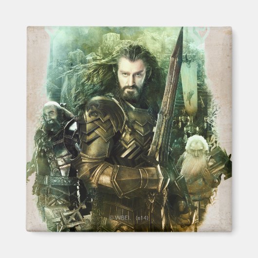THORIN OAKENSHIELD™, Dwalin & Balin Graphic Magneet (Voorkant)
