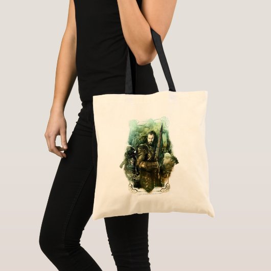 THORIN OAKENSHIELD™, Dwalin & Balin Graphic Tote Bag (Voorkant (product))