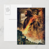 THORIN OAKENSHIELD™ en BILBO BAGGINS™ in Erebor Briefkaart (Voorkant / Achterkant)