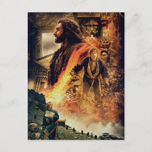 THORIN OAKENSHIELD™ en BILBO BAGGINS™ in Erebor Briefkaart (Voorkant)