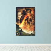 THORIN OAKENSHIELD™ en BILBO BAGGINS™ in Erebor Canvas Afdruk (Insitu (Houten vloer))