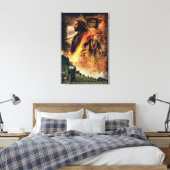 THORIN OAKENSHIELD™ en BILBO BAGGINS™ in Erebor Canvas Afdruk (Insitu (Slaapkamer))