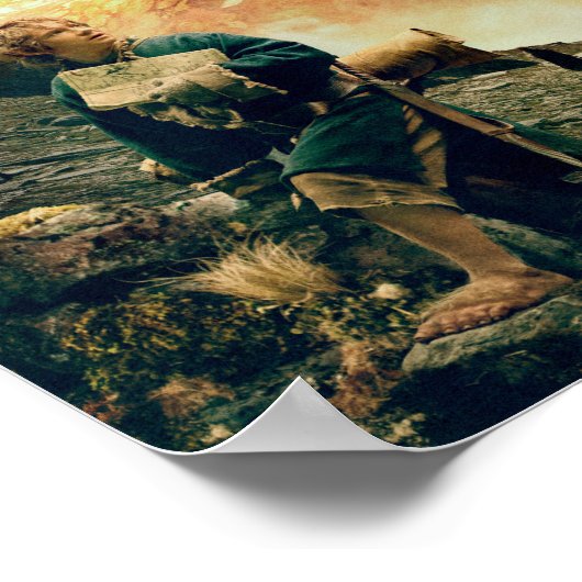 THORIN OAKENSHIELD™ en BILBO BAGGINS™ in Erebor Poster (Hoek)