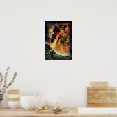 THORIN OAKENSHIELD™ en BILBO BAGGINS™ in Erebor Poster (Keuken)