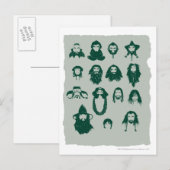 THORIN OAKENSHIELD™ en Company Hair Briefkaart (Voorkant / Achterkant)