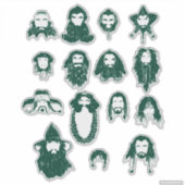 THORIN OAKENSHIELD™ en Company Hair Sticker (Voorkant)