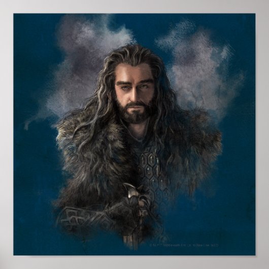 THORIN OAKENSHIELD™ Illustratie Poster (Voorkant)