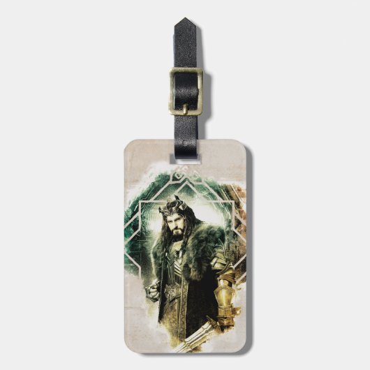 THORIN OAKENSHIELD™ - koning onder de bergen Bagagelabel (Voorkant verticaal)